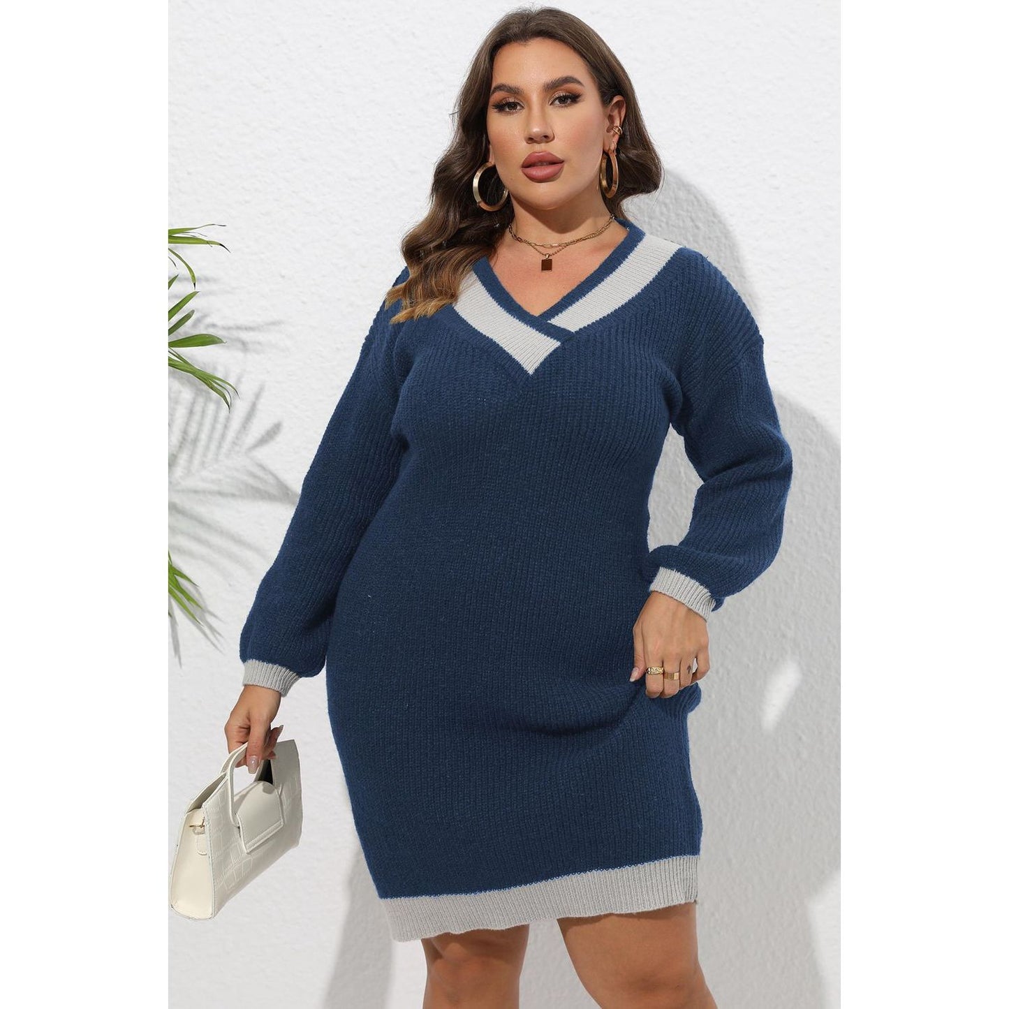 Long Sleeve Sweater Dress