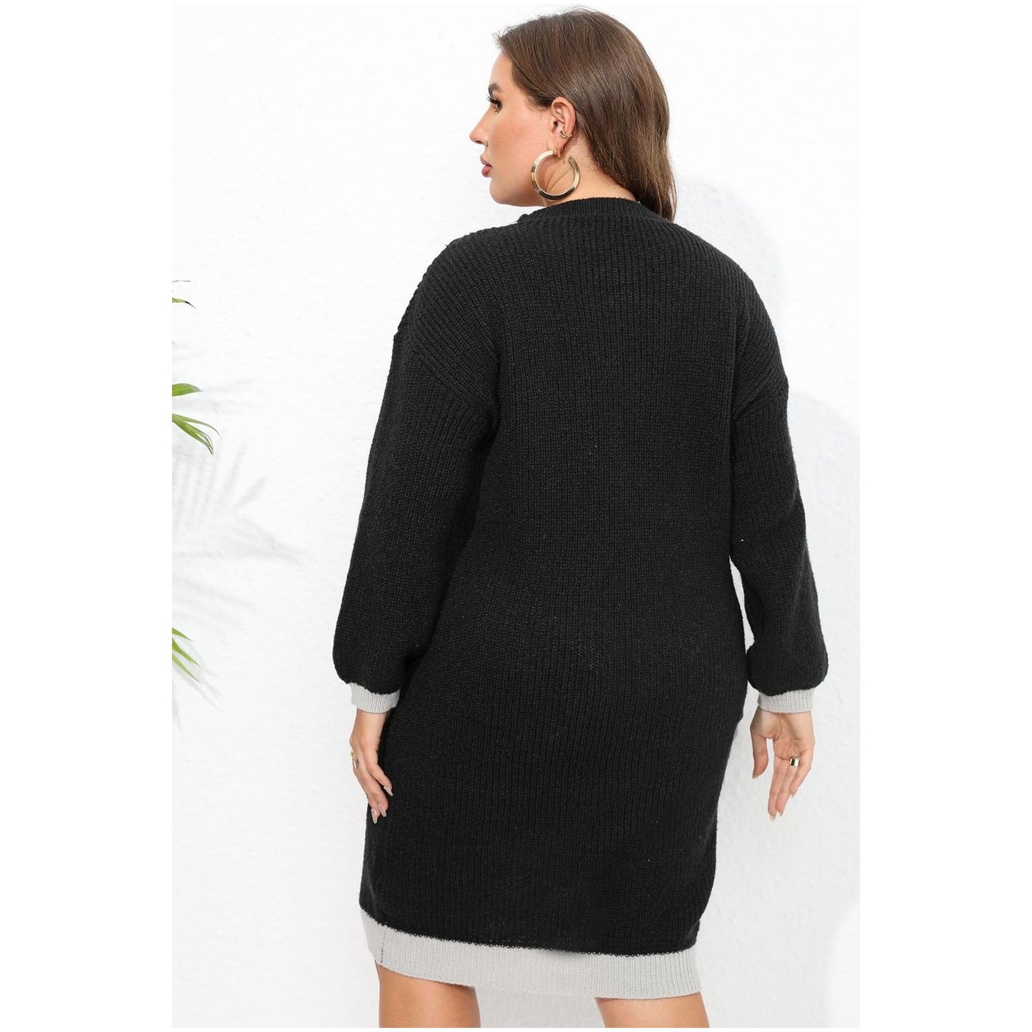 Long Sleeve Sweater Dress