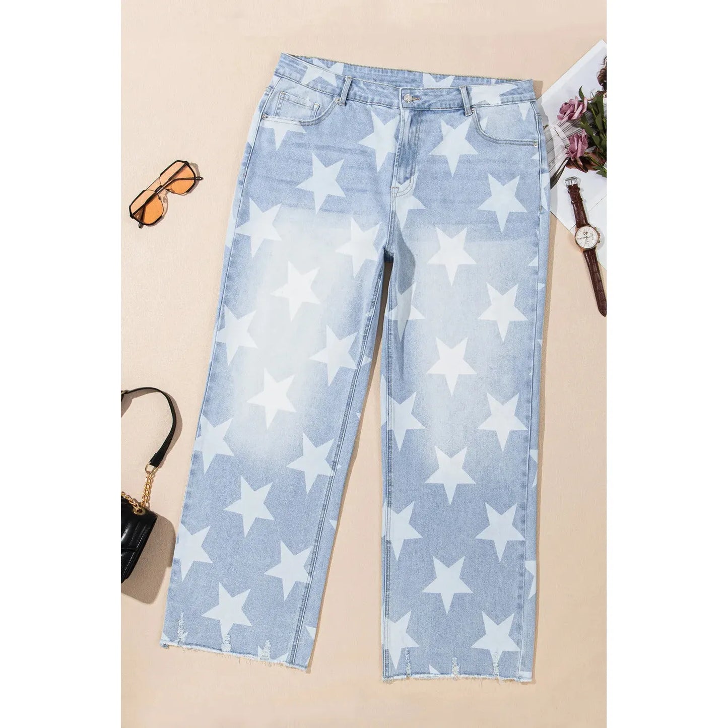 Star Straight Leg Jeans