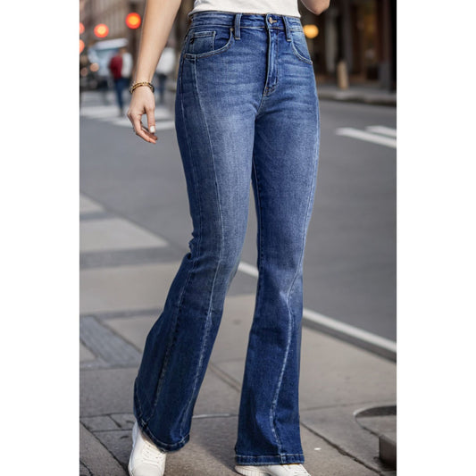 High Waist Flare Jeans