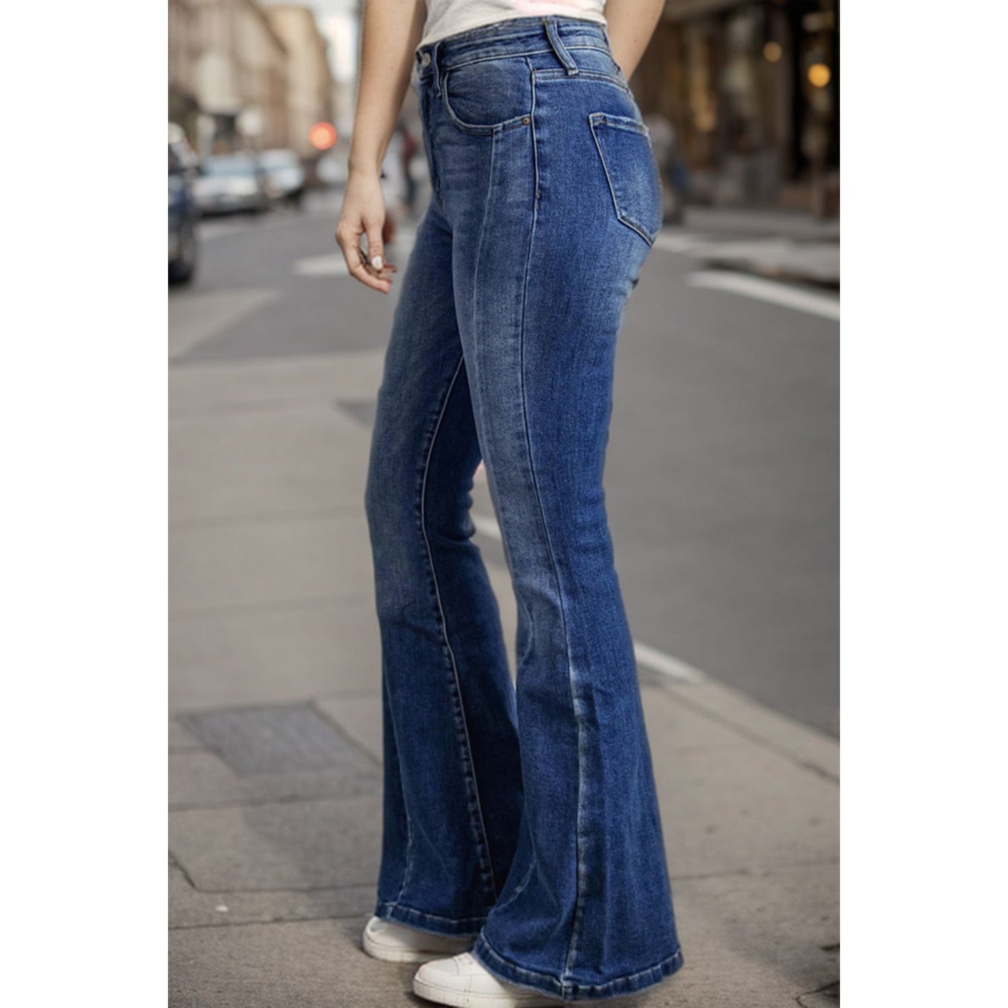 High Waist Flare Jeans