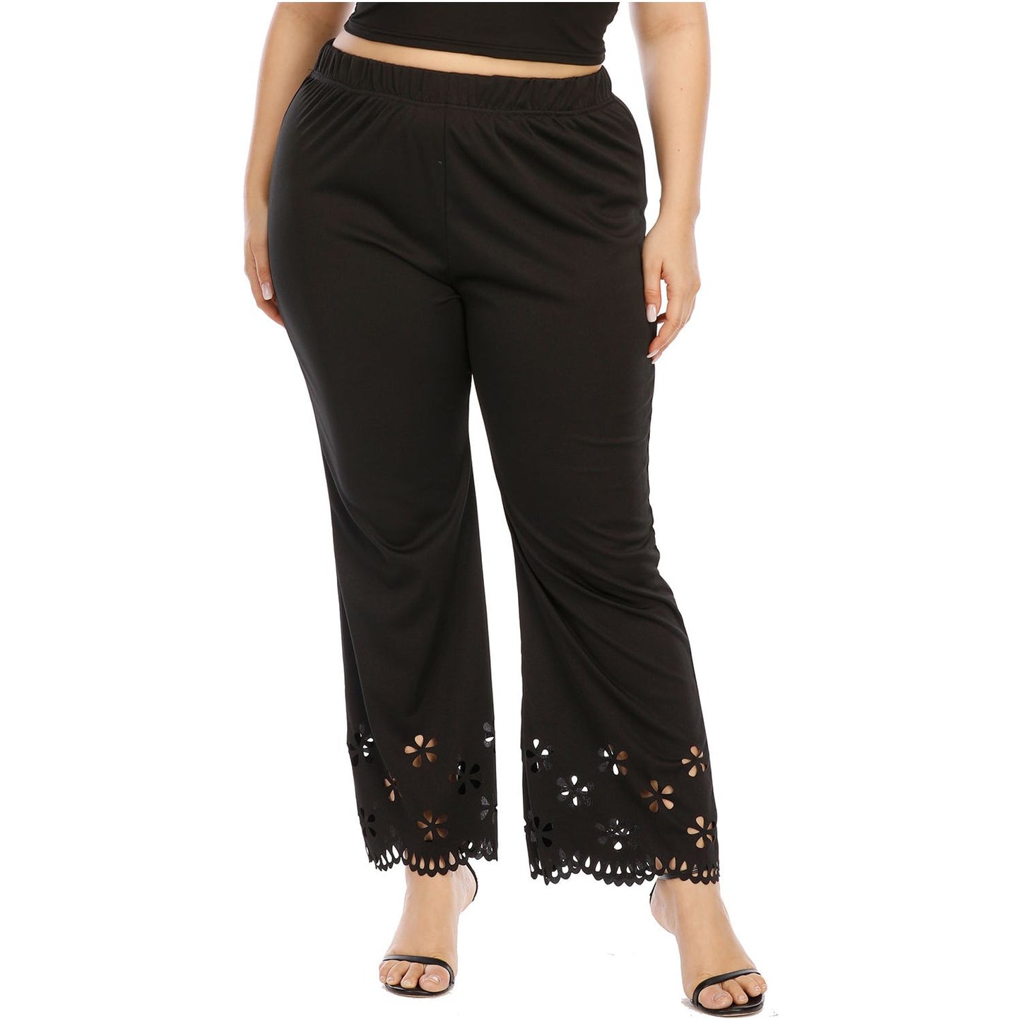 Openwork Detail Pants